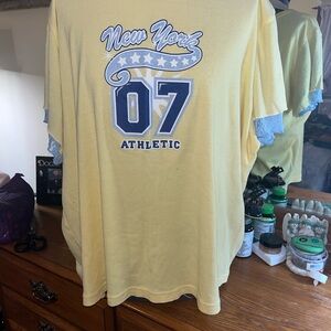 Woman’s New York Athletic Yellow T-Shirt